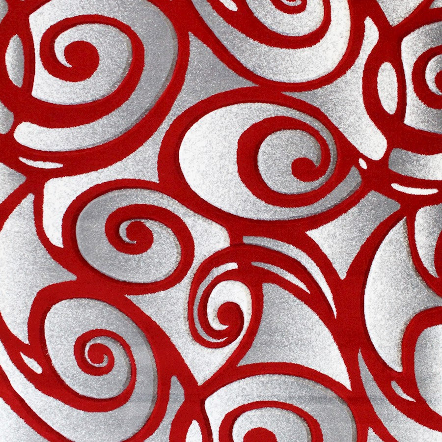 Flash Furniture Willow 5' X 7' Area Rug, Red