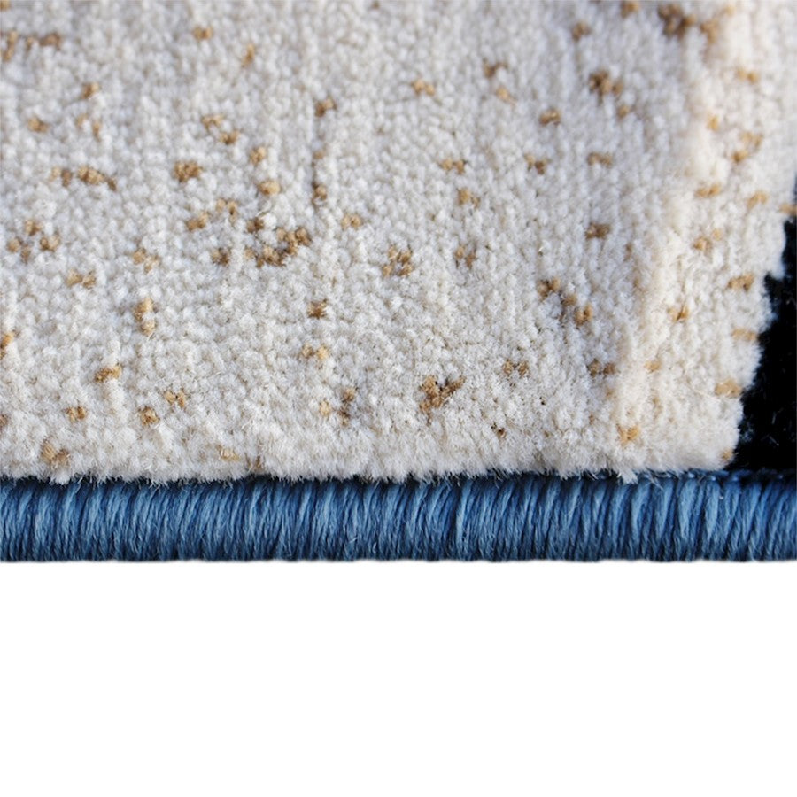 Flash Furniture Coterie 5' X 7' Area Rug, Blue/Beige