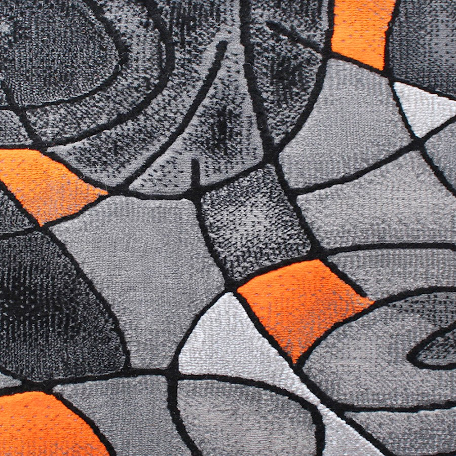 Flash Furniture Jubilee 2' X 3' Accent Rug, Orange