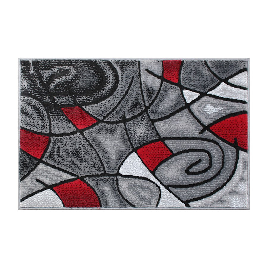 Flash Furniture Jubilee 2' X 3' Accent Rug, Red