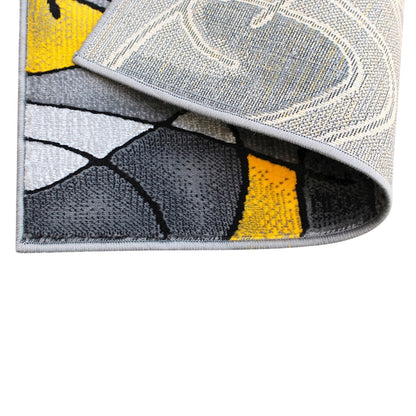 Flash Furniture Jubilee 2' X 3' Accent Rug, Yellow