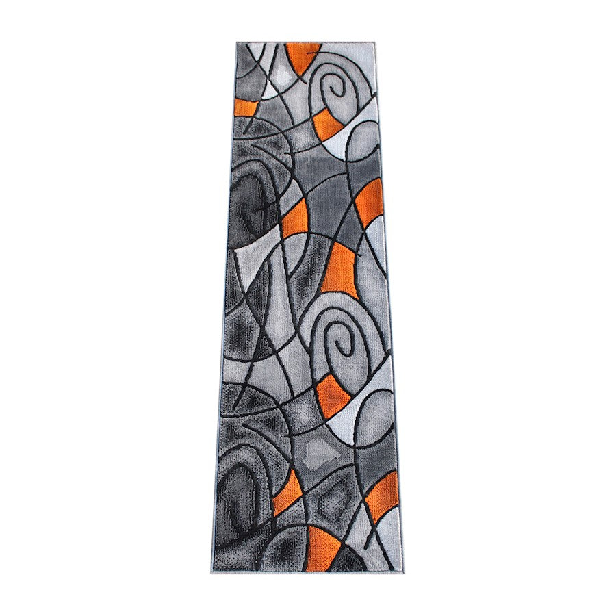 Flash Furniture Jubilee 2' X 7' Accent Rug, Orange
