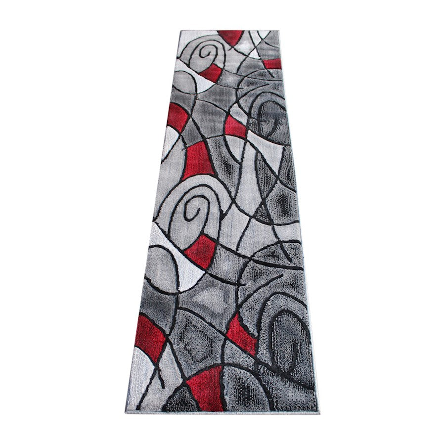 Flash Furniture Jubilee 2' X 7' Accent Rug, Red