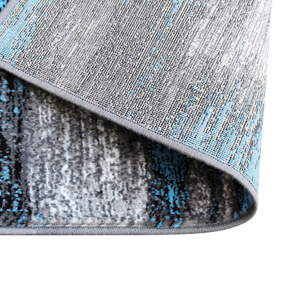 Flash Furniture Rylan 2X3 Abstract Area Rug, Blue
