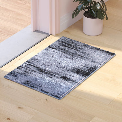 Flash Furniture Rylan 2X3 Abstract Area Rug, Grey