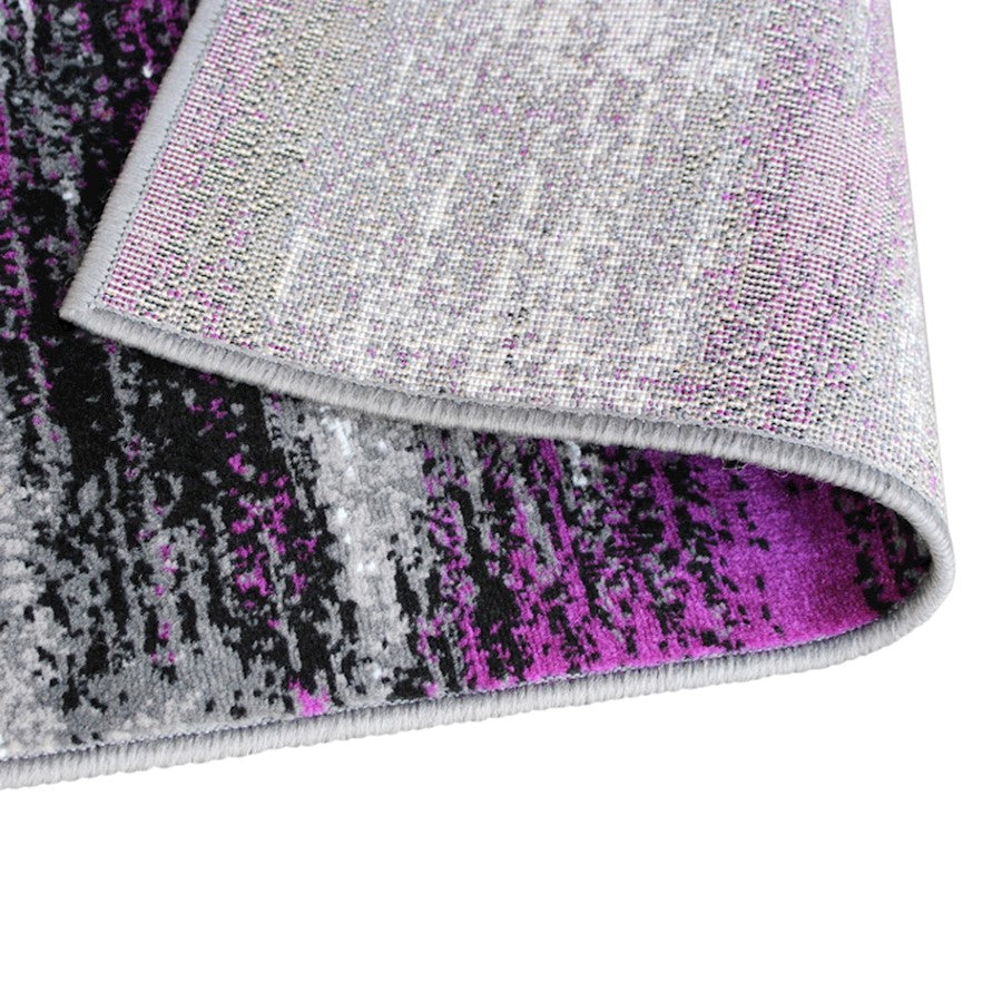 Flash Furniture Rylan 2X3 Abstract Area Rug, Purple