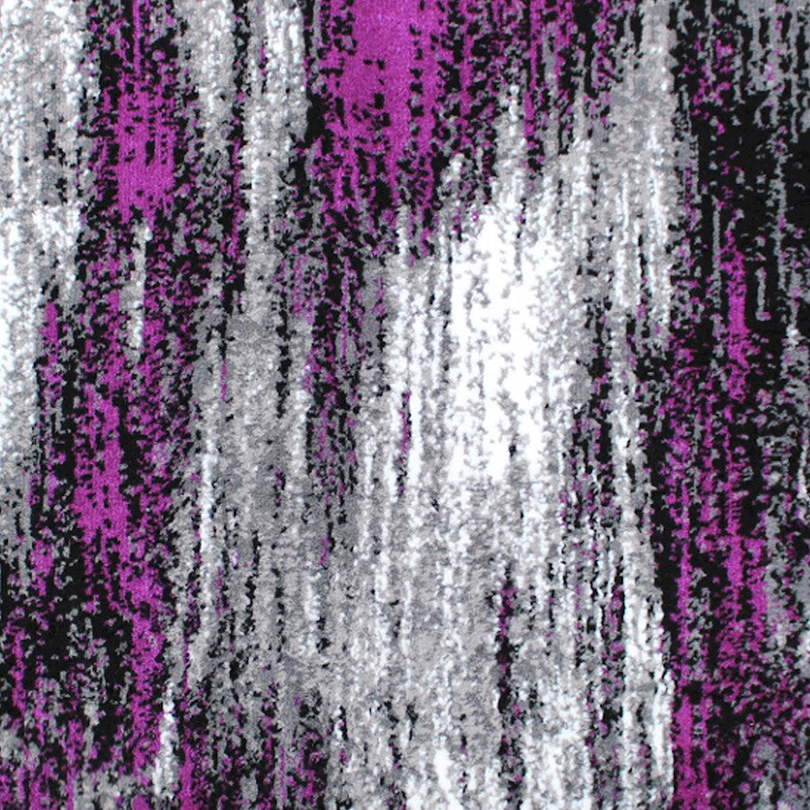 Flash Furniture Rylan 2X3 Abstract Area Rug, Purple
