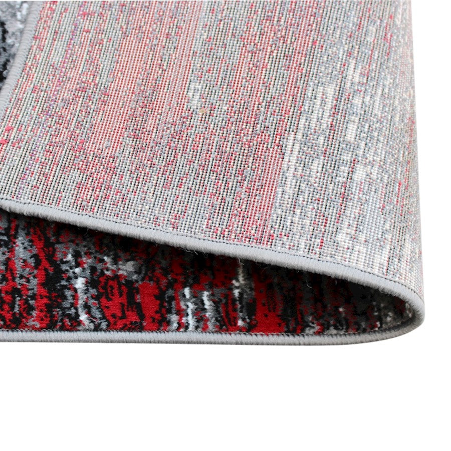 Flash Furniture Rylan 2X3 Abstract Area Rug, Red
