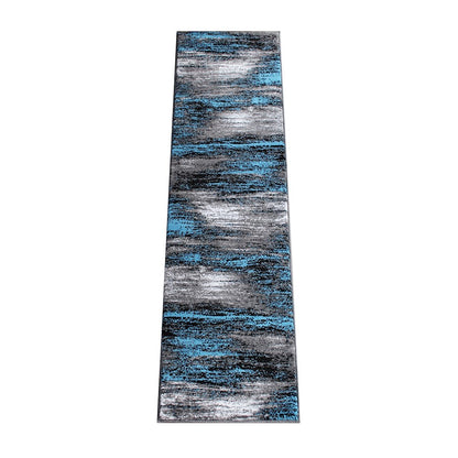 Flash Furniture Rylan 2X7 Abstract Area Rug, Blue