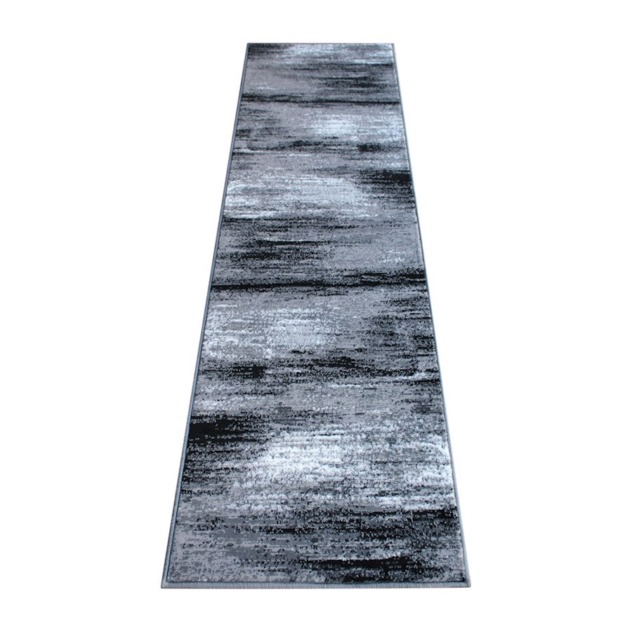 Flash Furniture Rylan 2X7 Abstract Area Rug, Grey