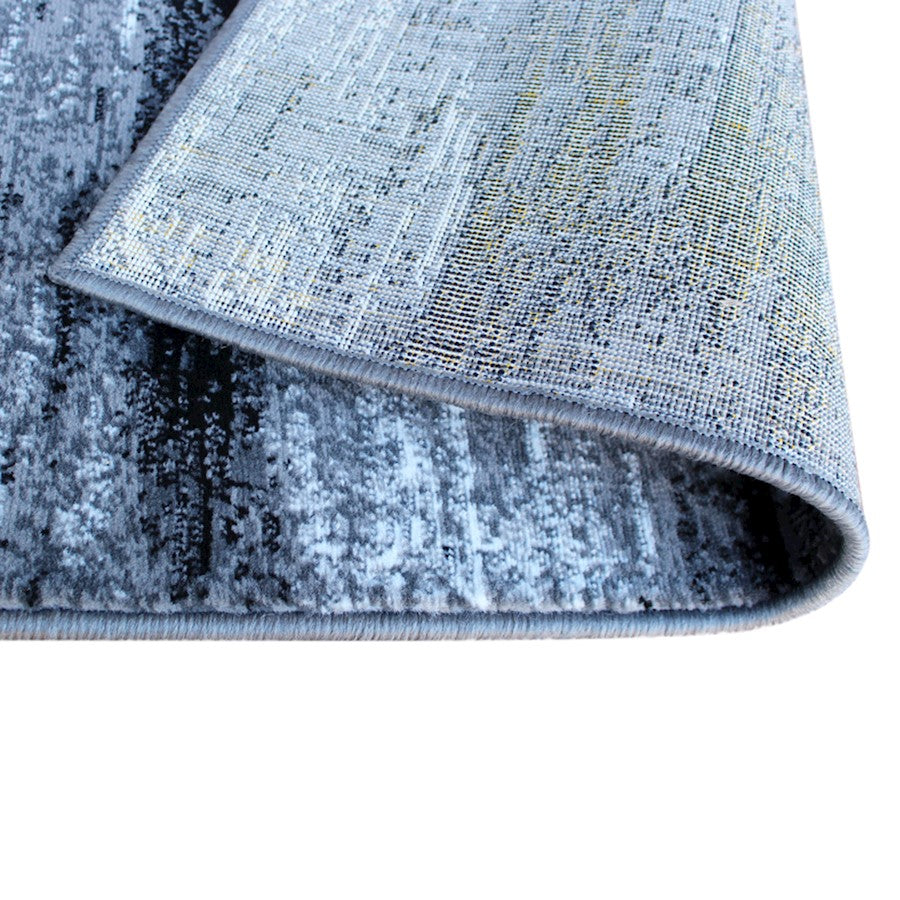 Flash Furniture Rylan 2X7 Abstract Area Rug, Grey