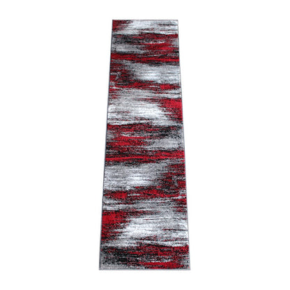 Flash Furniture Rylan 2X7 Abstract Area Rug, Red