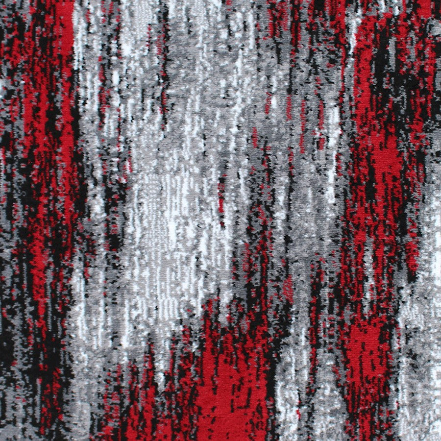 Flash Furniture Rylan 2X7 Abstract Area Rug, Red