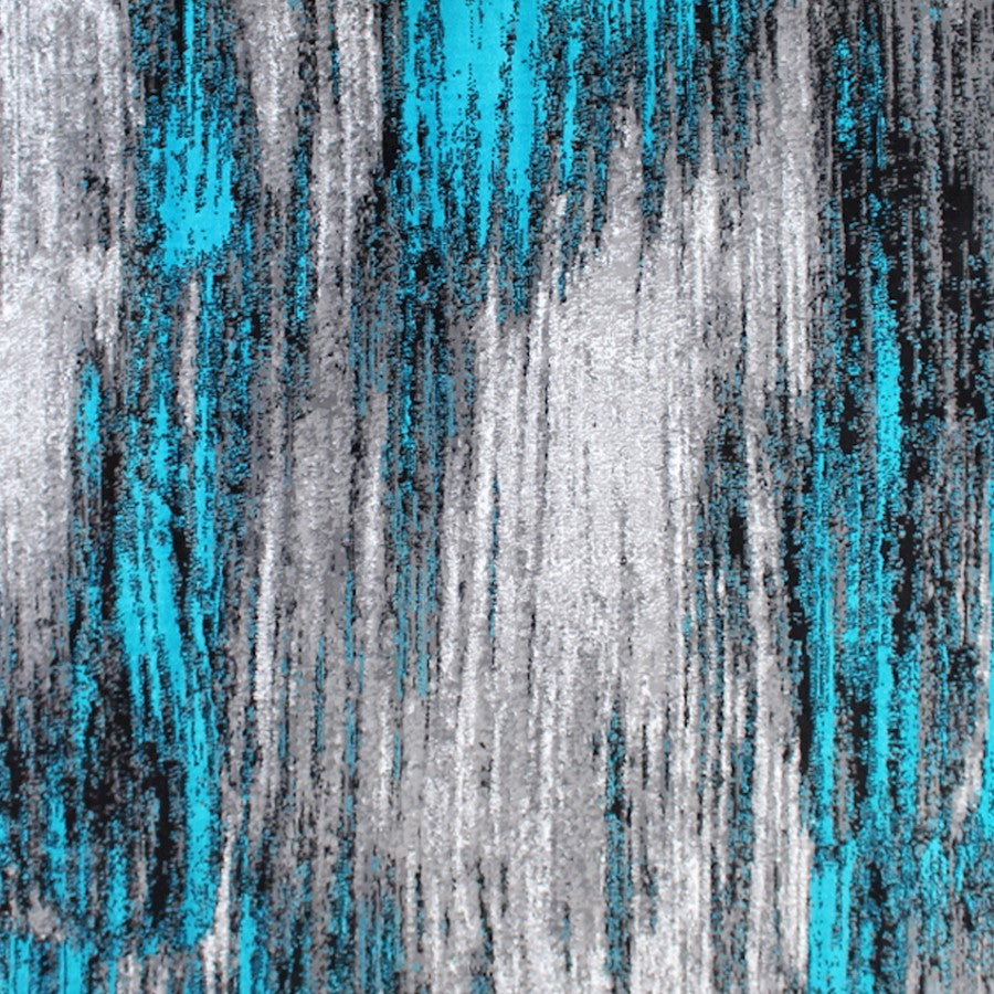 Flash Furniture Rylan 2X7 Abstract Rug, Turquoise