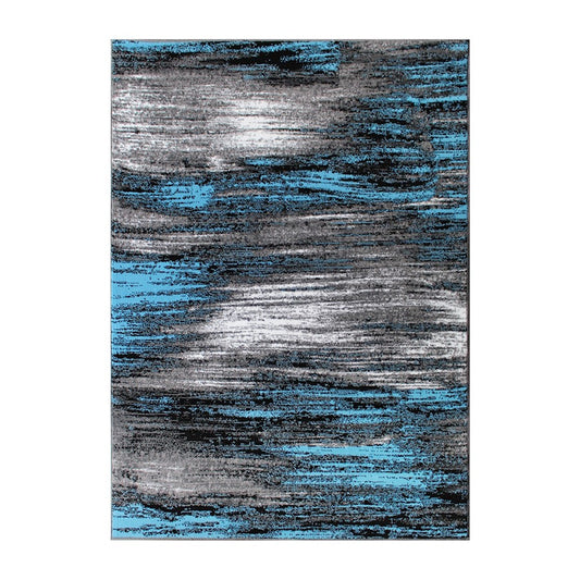 Flash Furniture Rylan 8X10 Abstract Area Rug, Blue