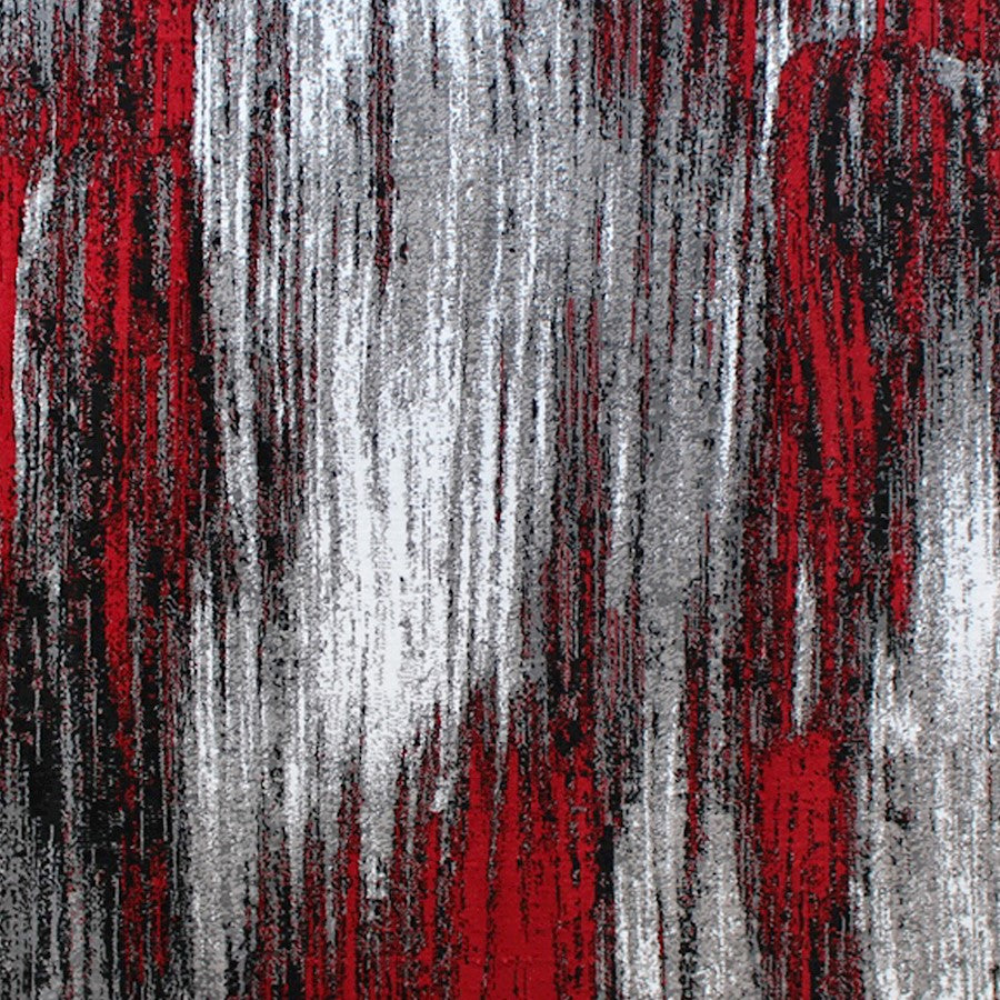 Flash Furniture Rylan 8X10 Abstract Area Rug, Red