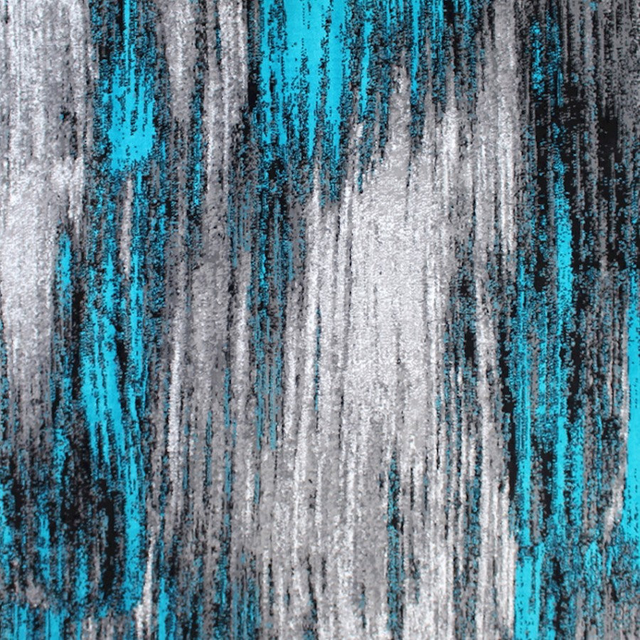 Flash Furniture Rylan 8X10 Abstract Rug, Turquoise