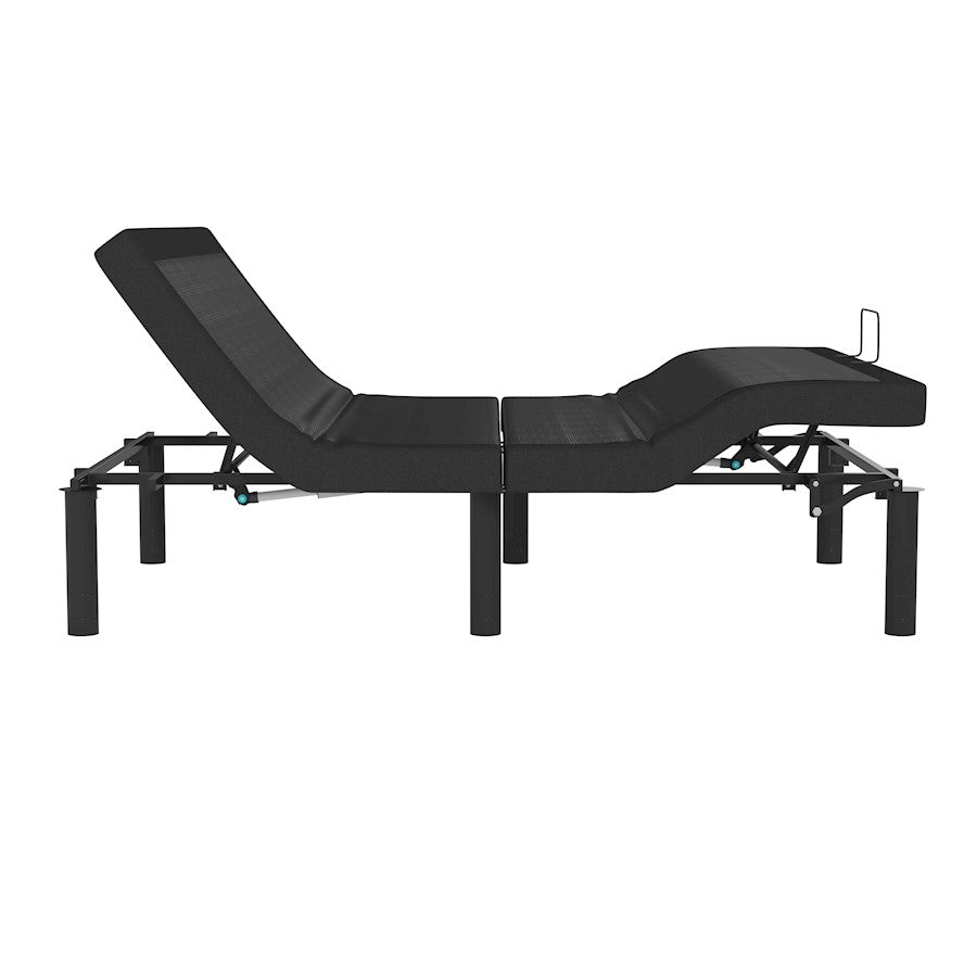 Flash Furniture Selene Full Adjustable Bed Base, Black