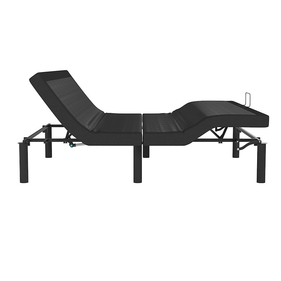 Flash Furniture Selene King Adjustable Bed Base, Black