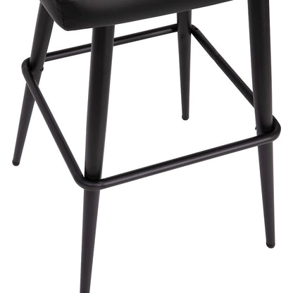 Flash Furniture Lyla 30" Barstool, Pack Of 2,, Black