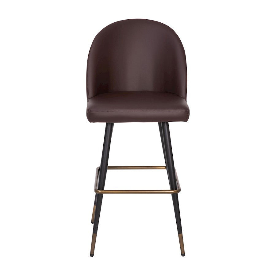 Flash Furniture Lyla 30" Barstool, Pack Of 2, Brown