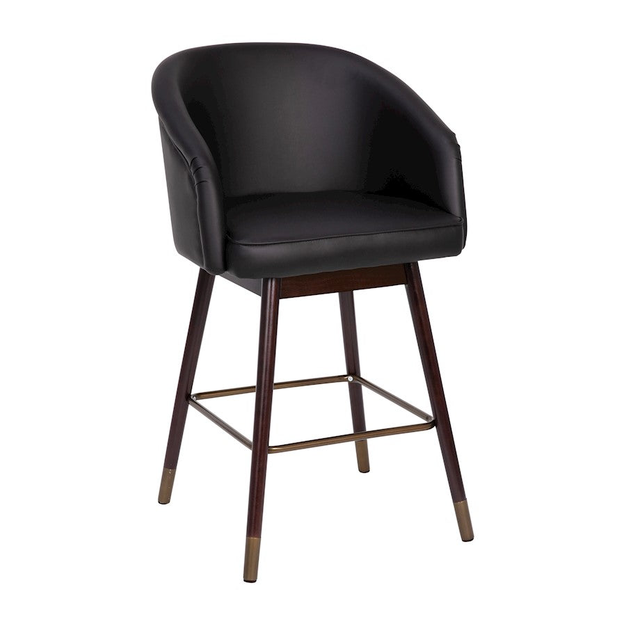 Flash Furniture Margo 26" Barstool, Black