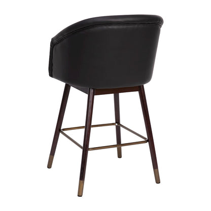 Flash Furniture Margo 26" Barstool, Black