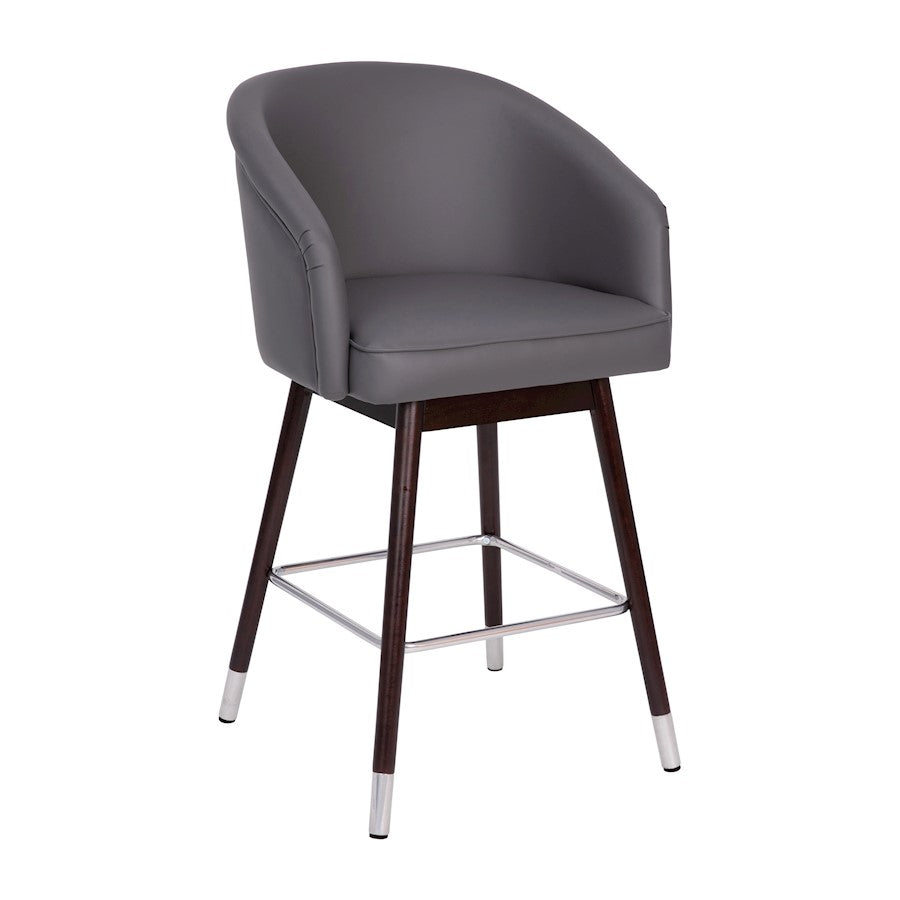 Flash Furniture Margo 26" Barstool, Gray