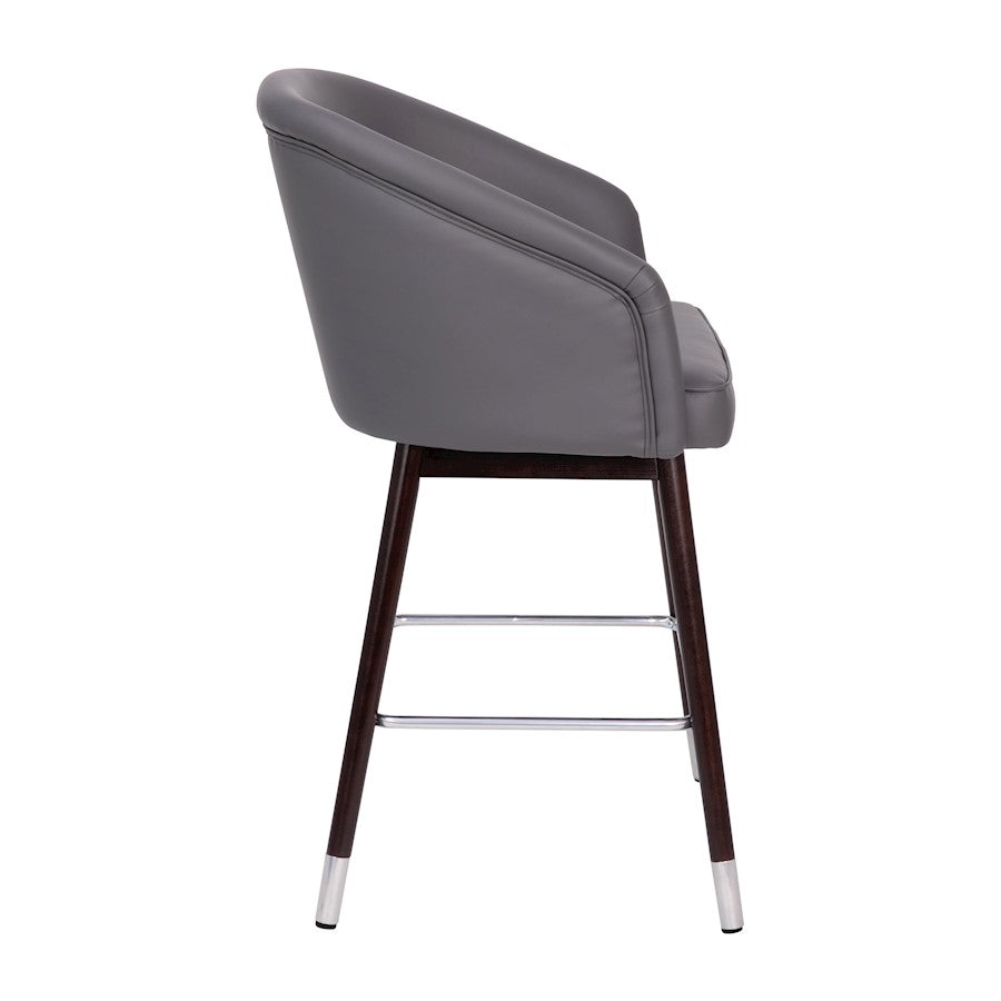 Flash Furniture Margo 26" Barstool, Gray