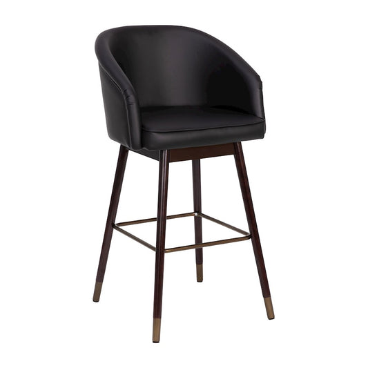 Flash Furniture Margo 30" Barstool, Black