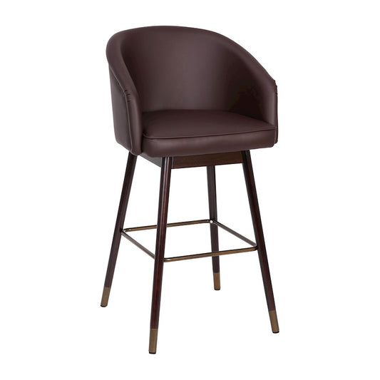 Flash Furniture Margo 30" Barstool, Brown