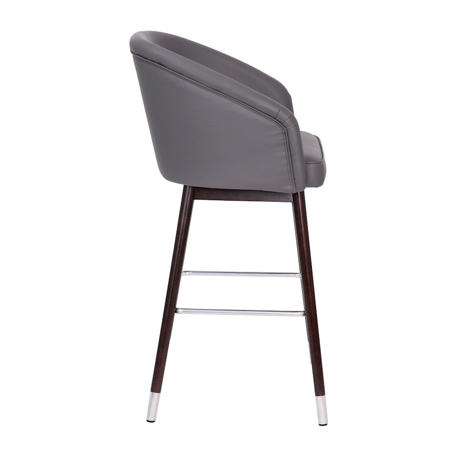 Flash Furniture Margo 30" Barstool, Gray