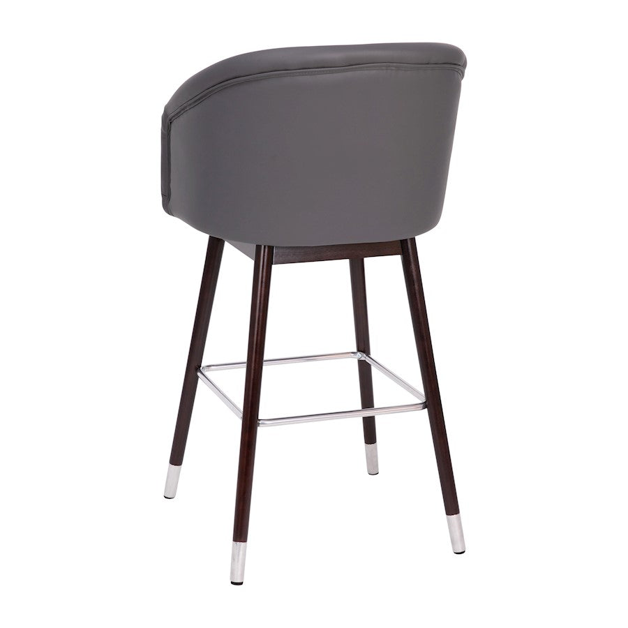 Flash Furniture Margo 30" Barstool, Gray