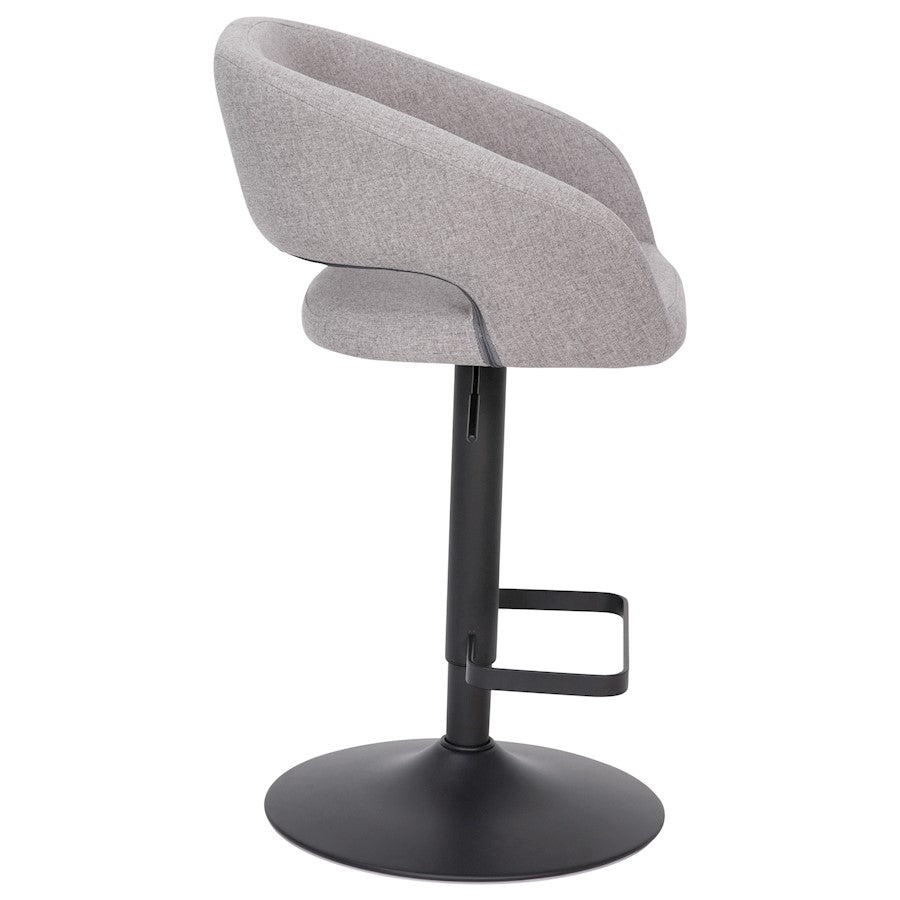 Flash Furniture Erik Barstool, Gray