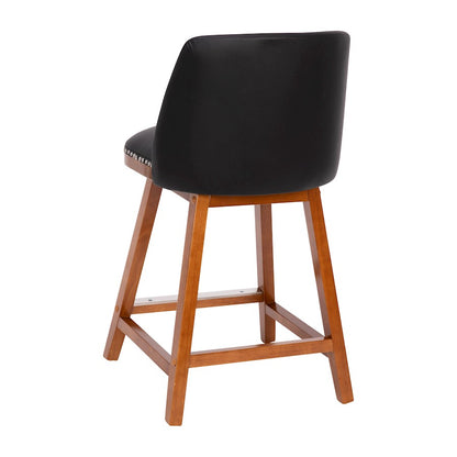 Flash Furniture Julia 24" Stool, Pack Of 2, Black