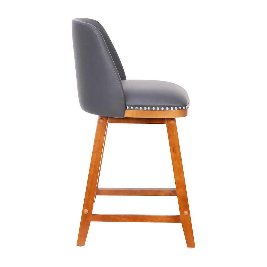 Flash Furniture Julia 24" Stool, Pack Of 2, Gray