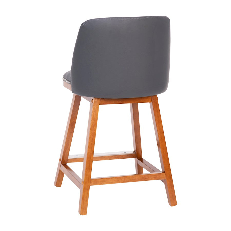 Flash Furniture Julia 24" Stool, Pack Of 2, Gray