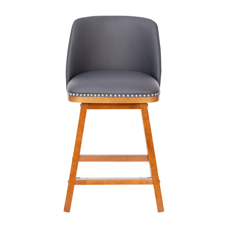 Flash Furniture Julia 24" Stool, Pack Of 2, Gray
