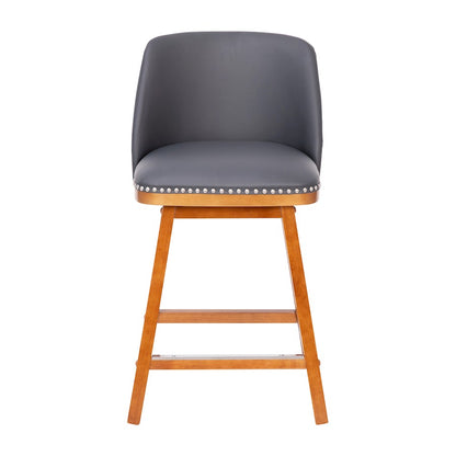 Flash Furniture Julia 24" Stool, Pack Of 2, Gray