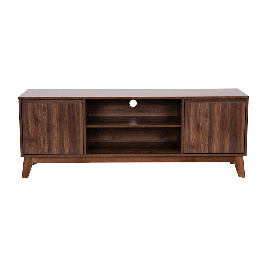 Flash Furniture Hatfield 60" Tv Stand, Walnut