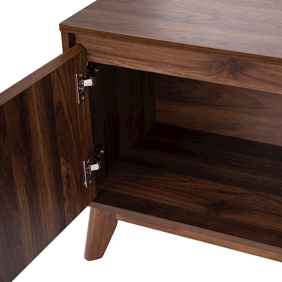 Flash Furniture Hatfield 60" Tv Stand, Walnut