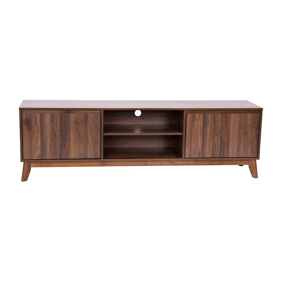 Flash Furniture Hatfield 70" Tv Stand, Walnut