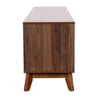 Flash Furniture Hatfield 70" Tv Stand, Walnut