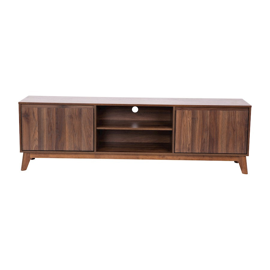 Flash Furniture Hatfield 70" Tv Stand, Walnut