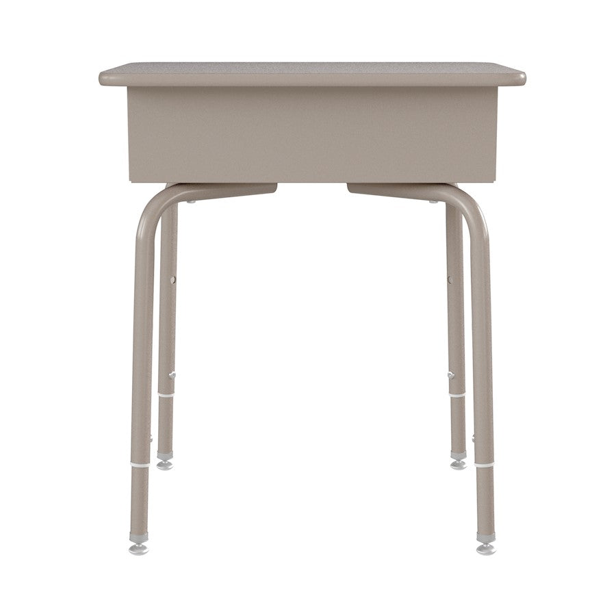 Flash Billie Open Front Desk, Gray