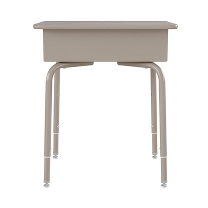 Flash Billie Open Front Desk, Gray