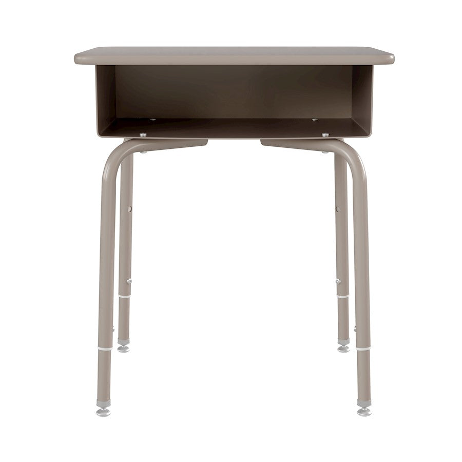 Flash Billie Open Front Desk, Gray
