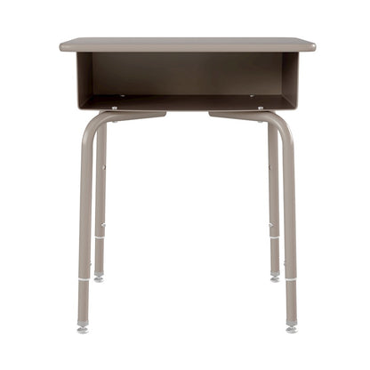 Flash Billie Open Front Desk, Gray