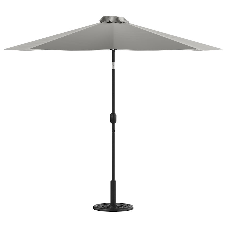 Flash Furniture Sunny Umbrella, Gray