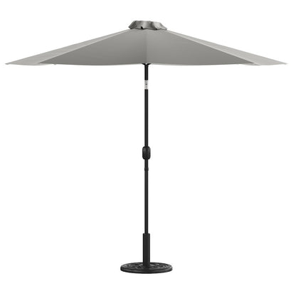 Flash Furniture Sunny Umbrella, Gray